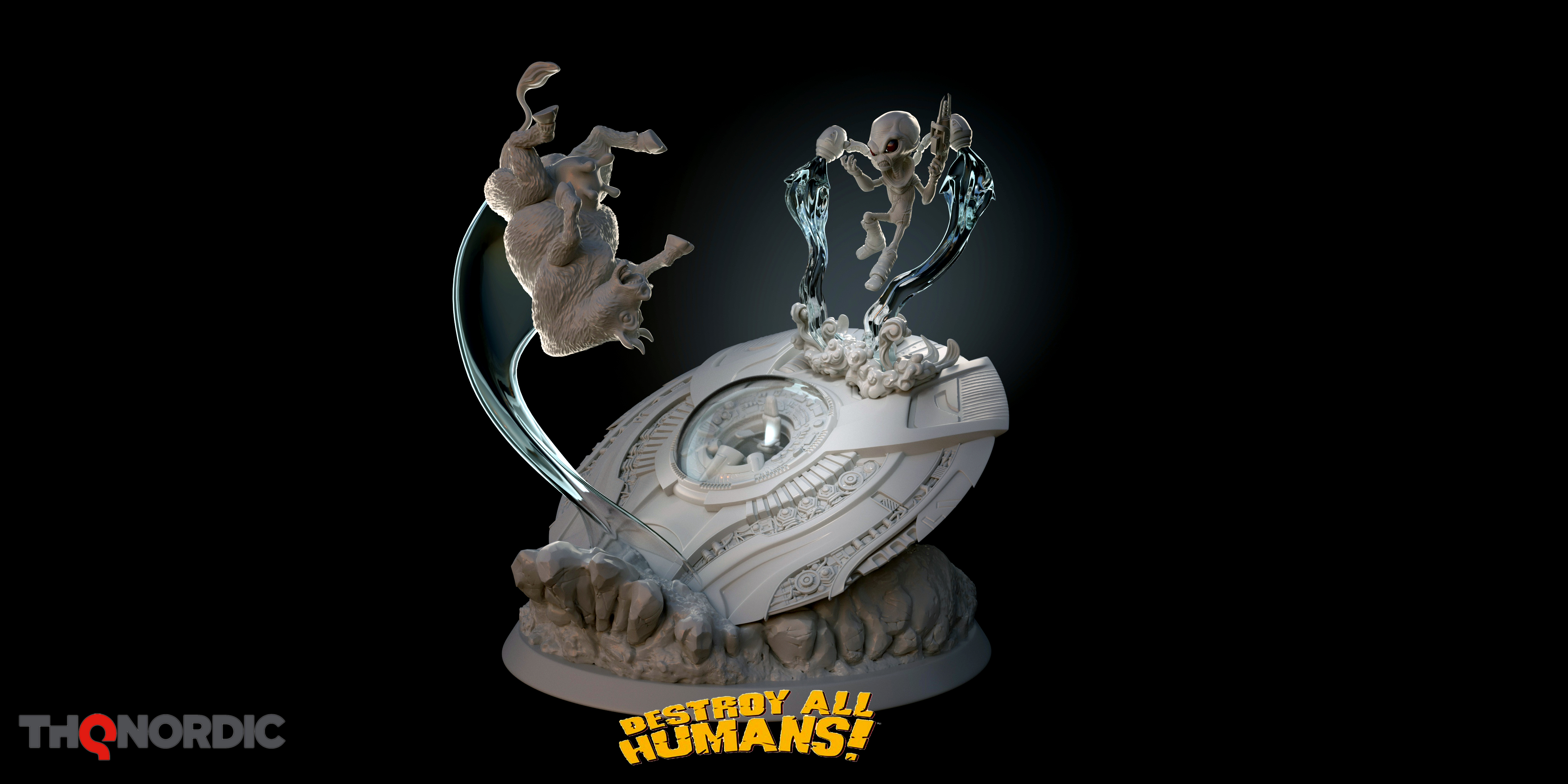 Destroy All Humans Diorama Zbrushcentral
