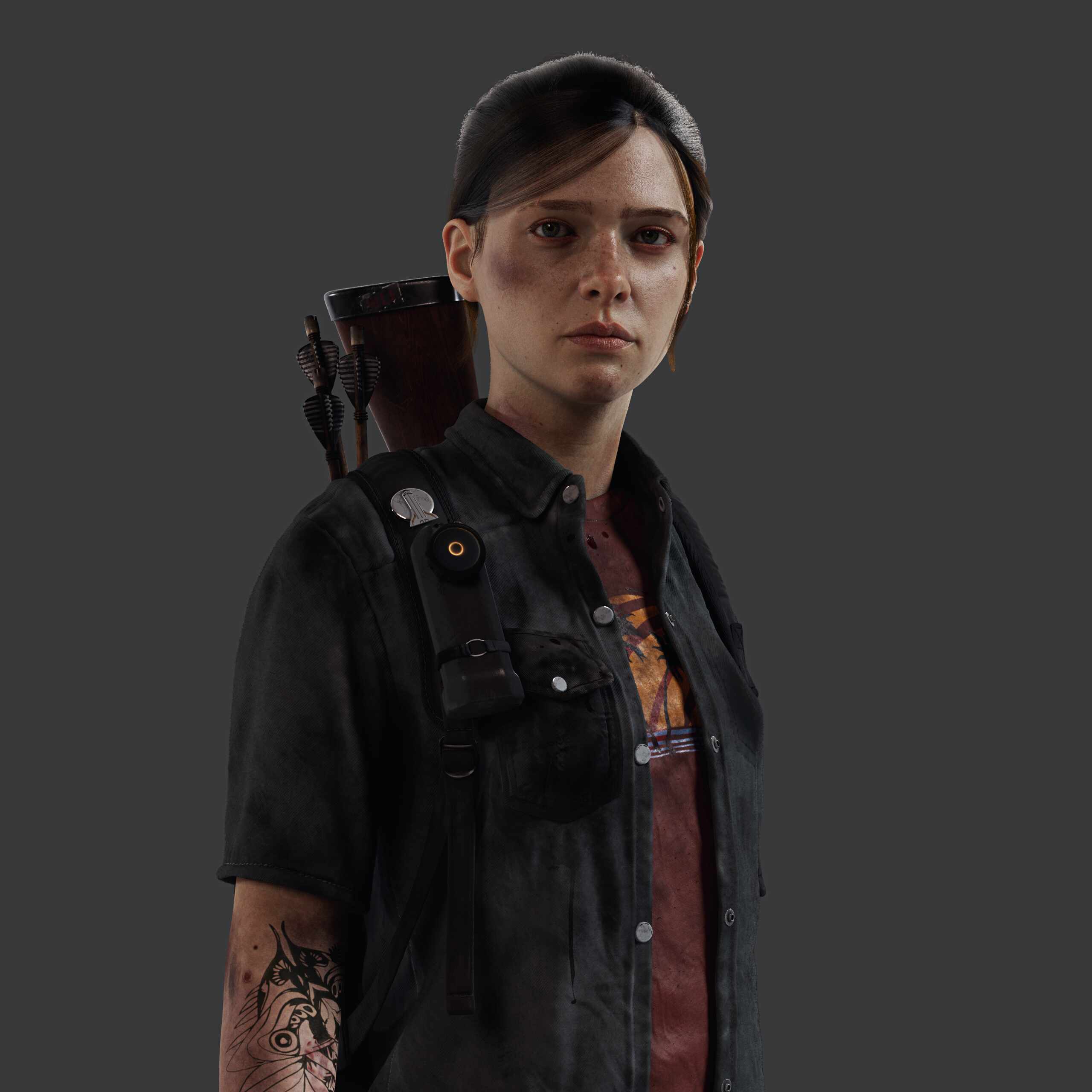 Ellie - TLOU 2 - ZBrushCentral