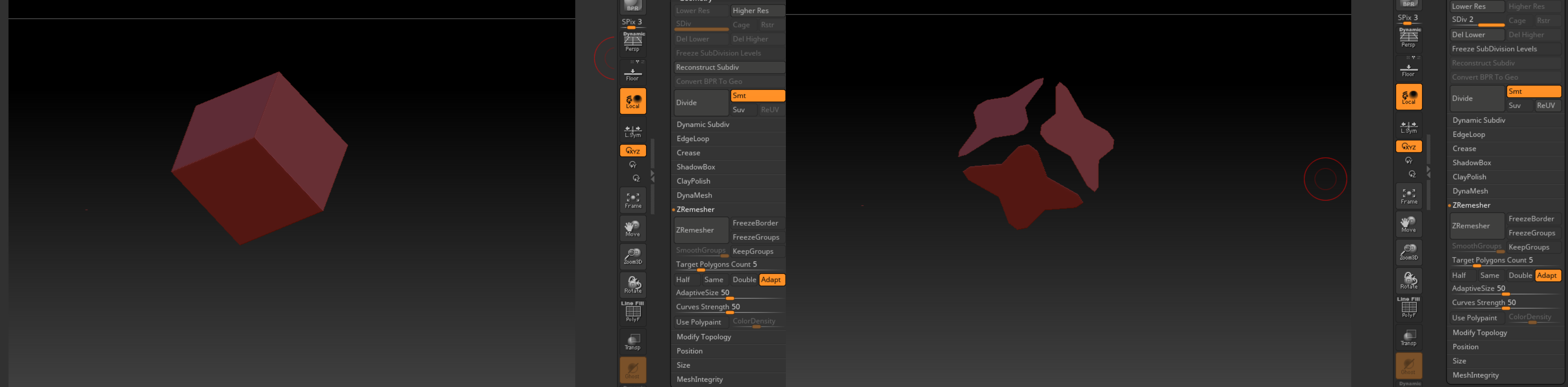 importing obj into zbrush