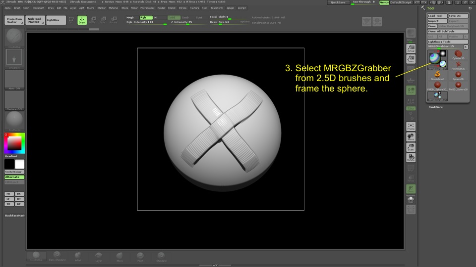 how to create icons for my customized brush in zbrush