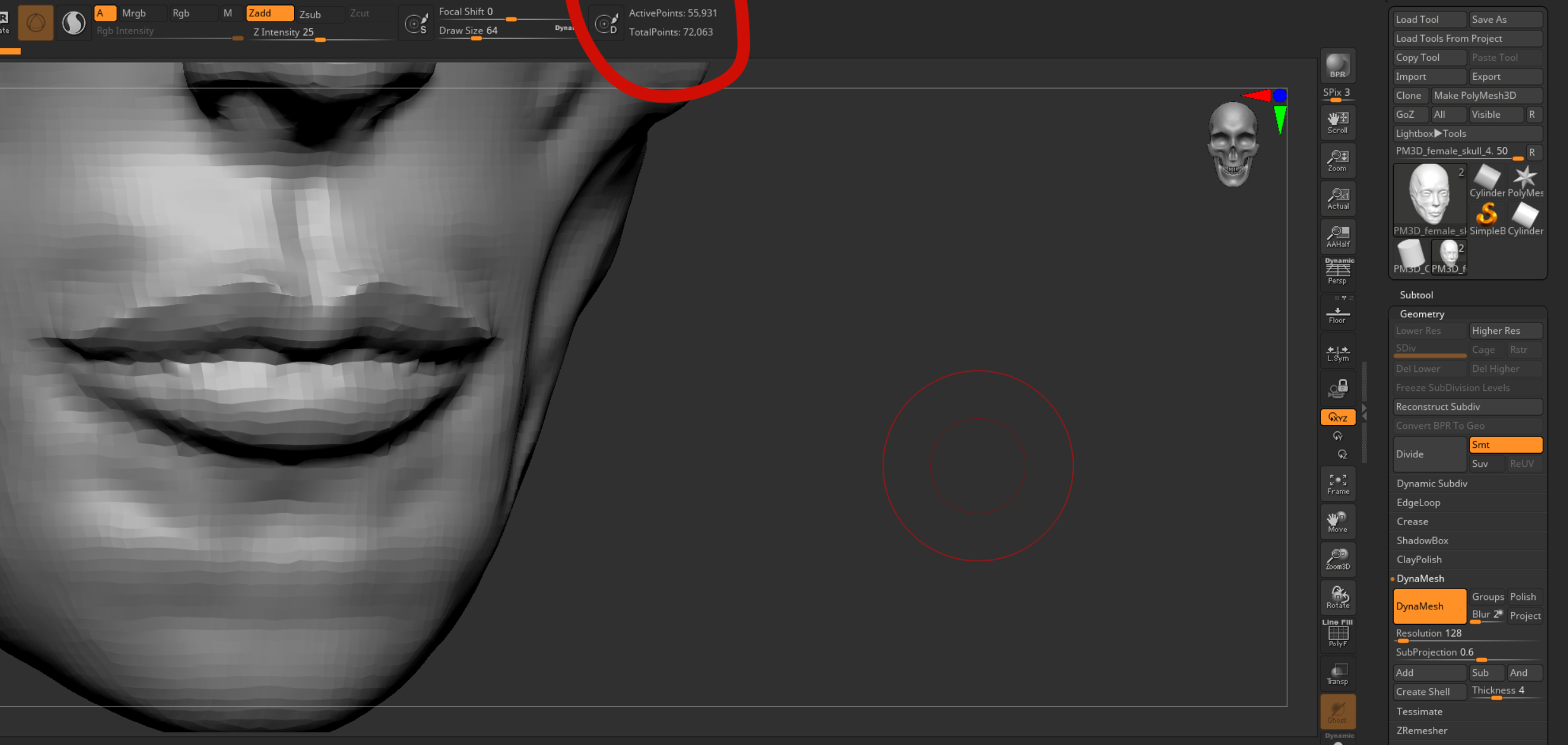 active points 5 zbrush how to make it larger