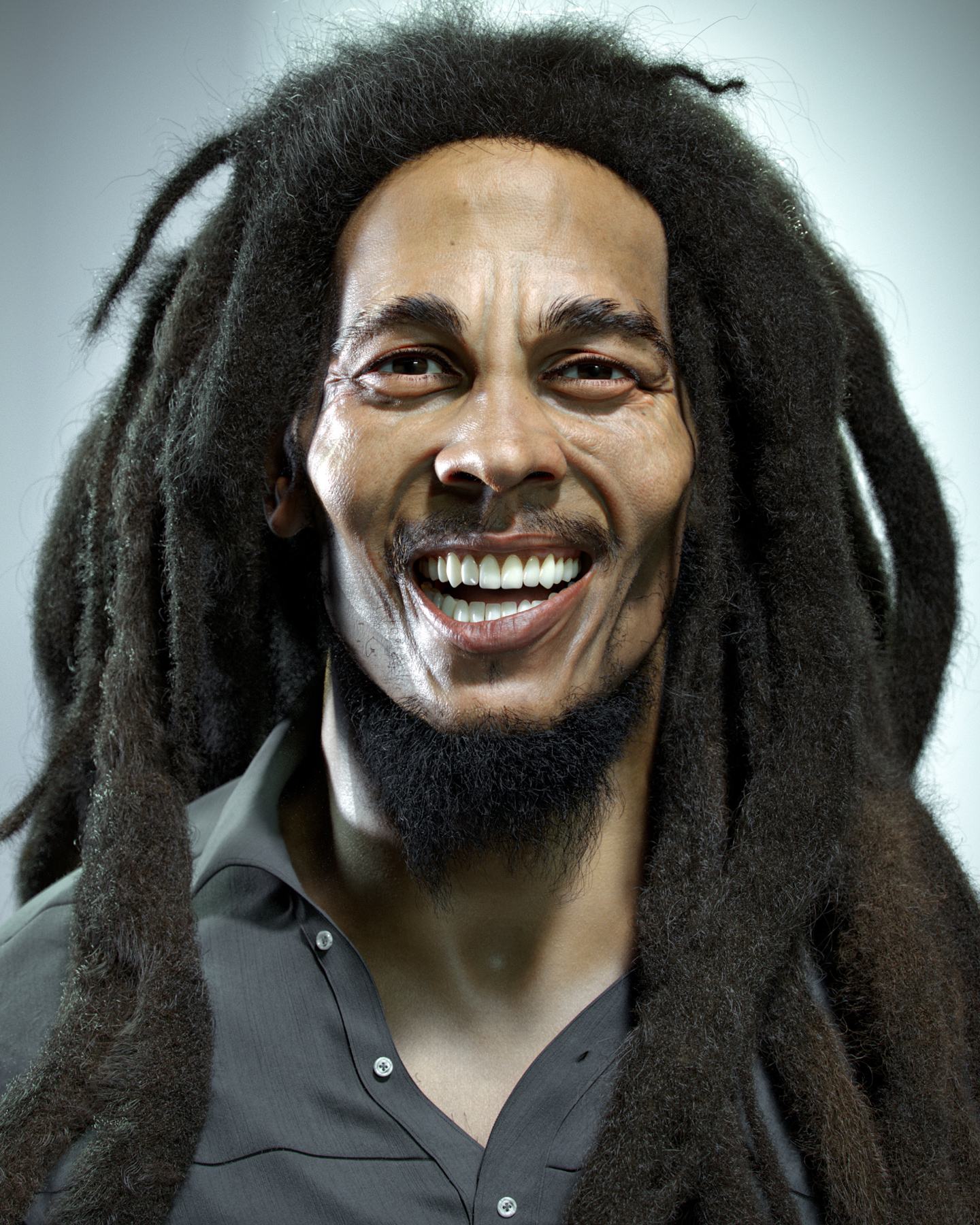 Photorealistic Bob Marley - ZBrushCentral