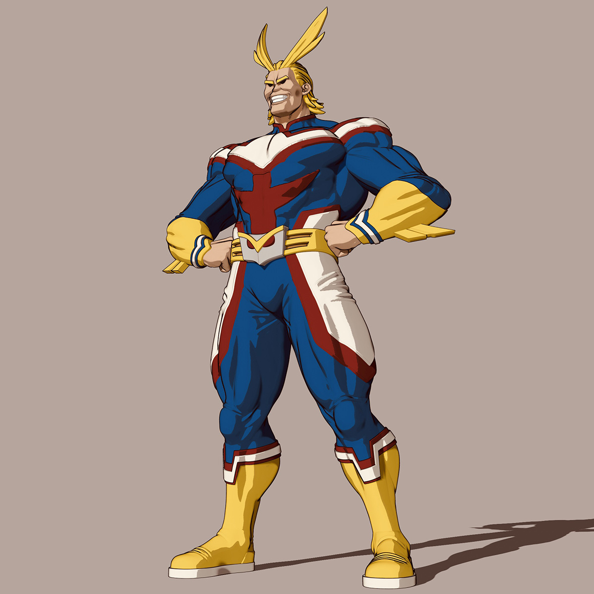Allmight Muscle Form ZBrushCentral