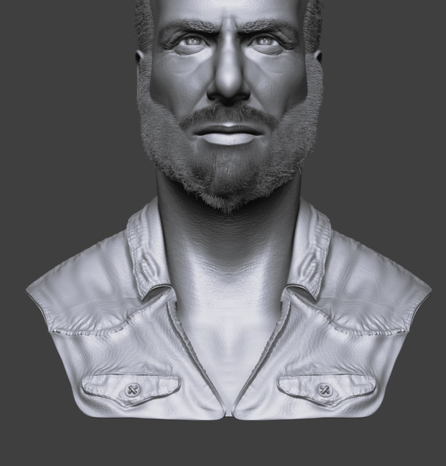 Rick Grimes from The Walking Dead - ZBrushCentral