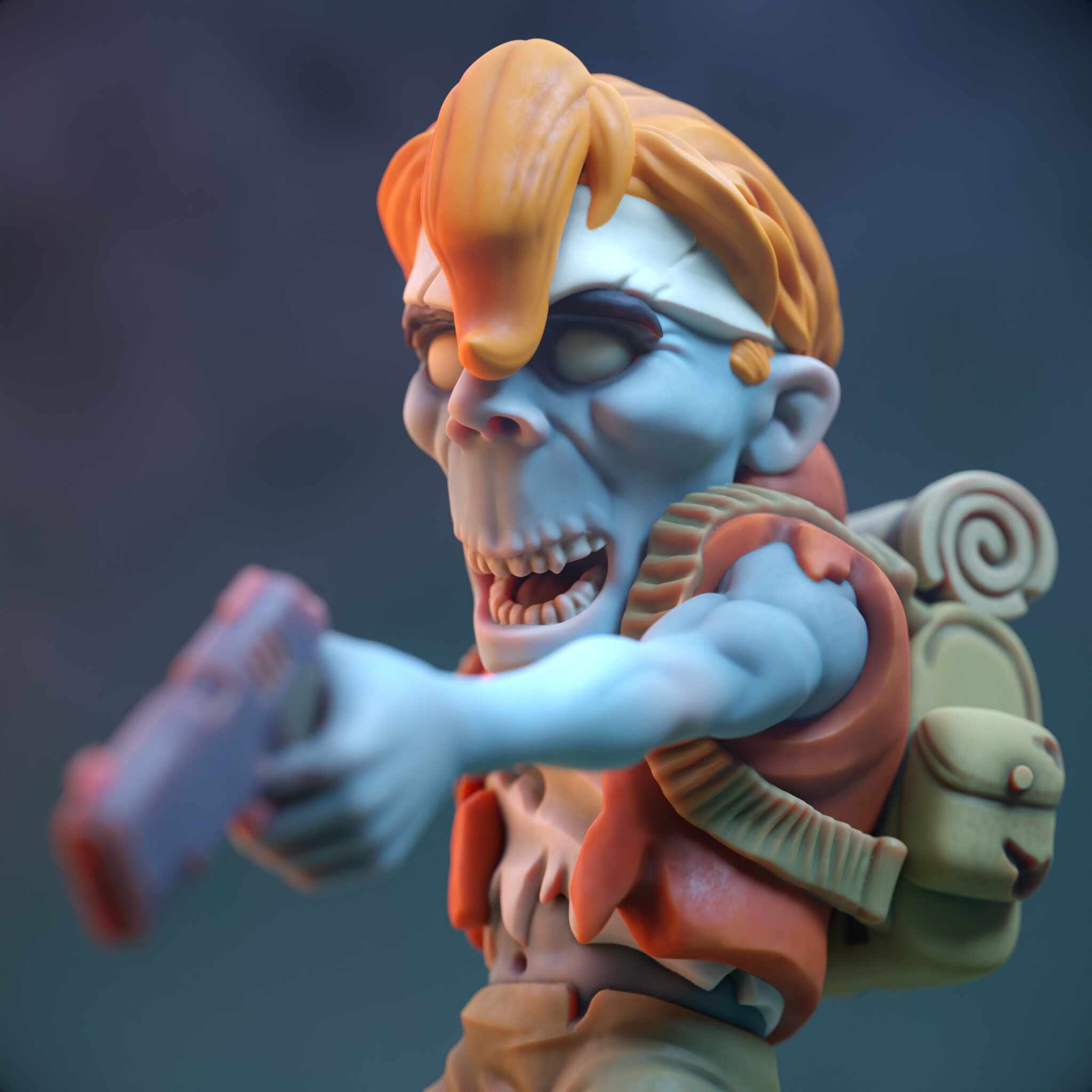 metal slug marco zbrush