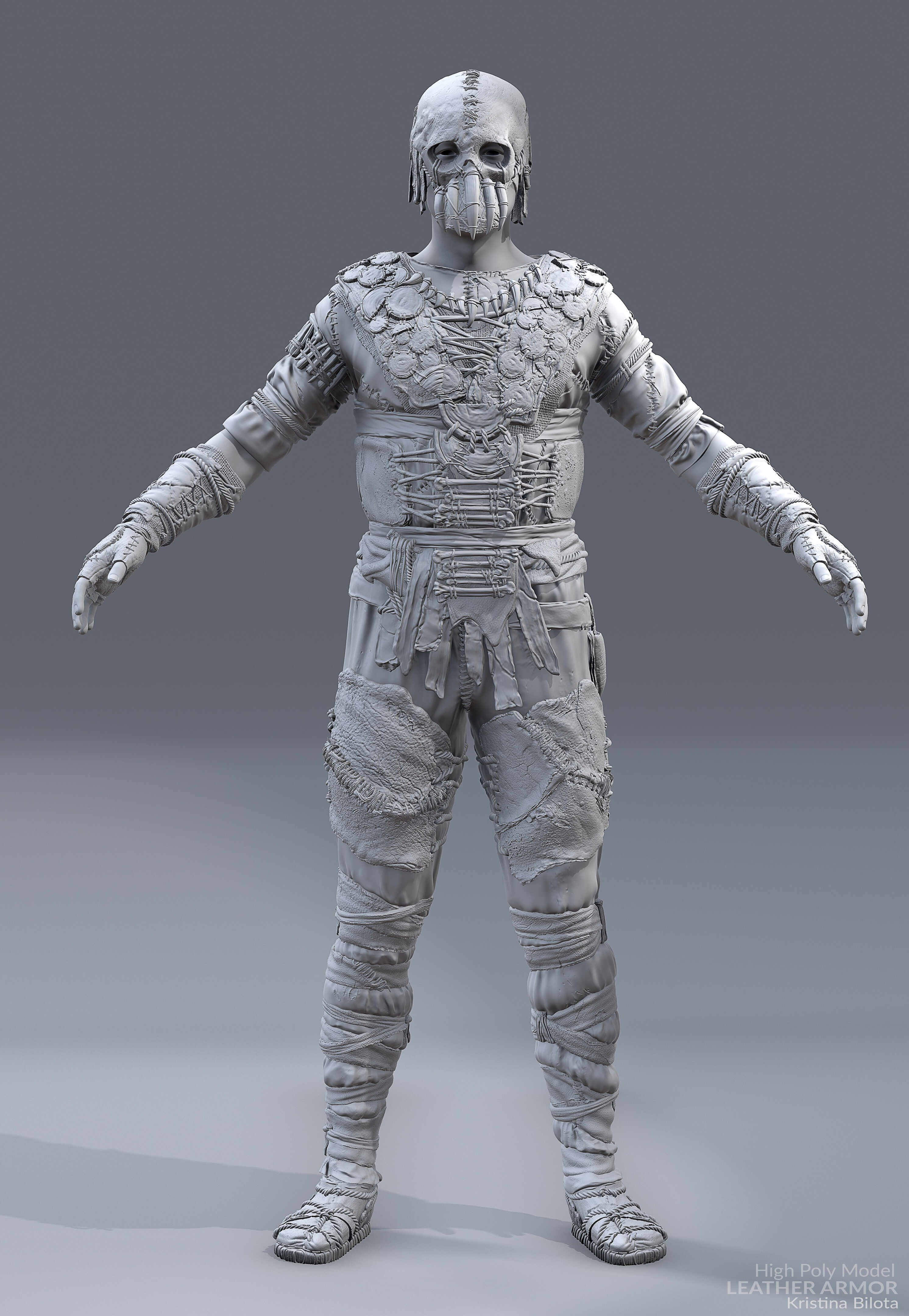 texturing armor zbrush