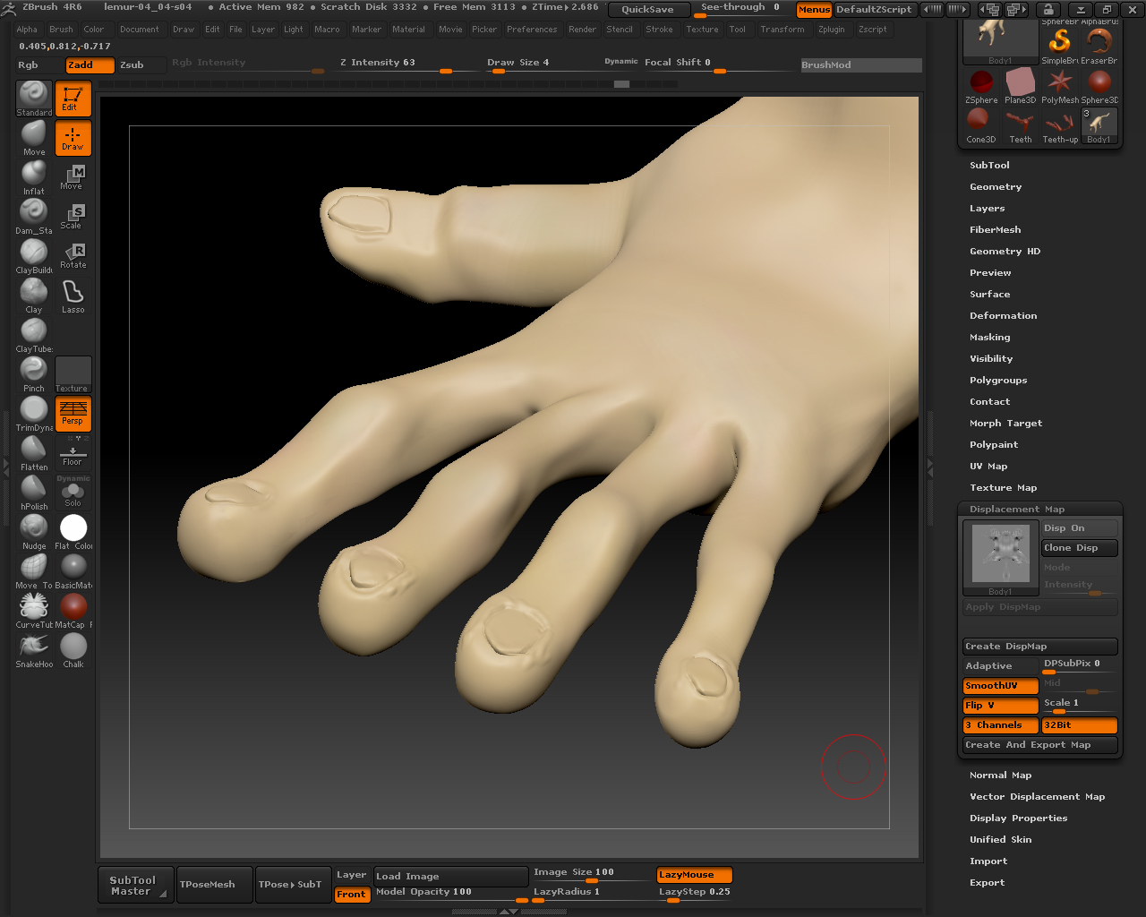 max into zbrush