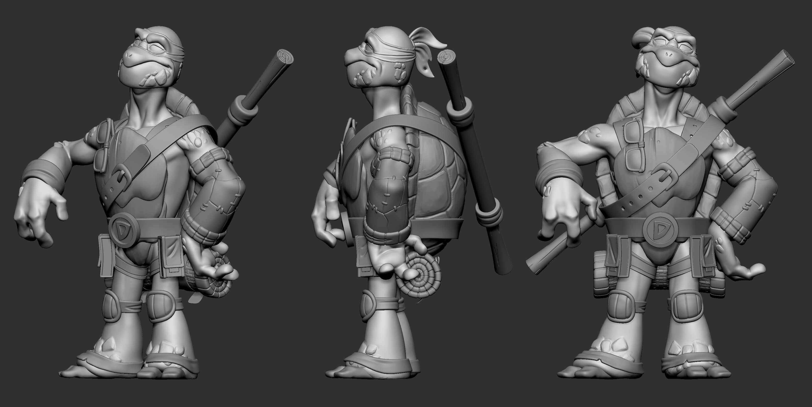 Donatello- TmnT - ZBrushCentral