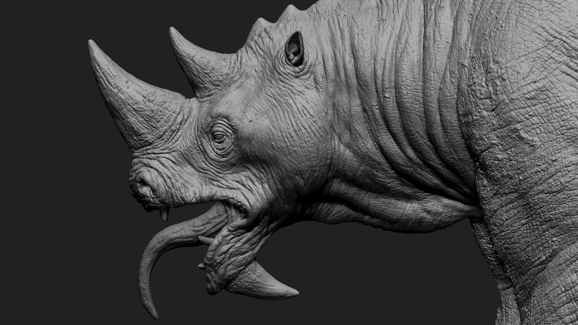 Rhinoceros - ZBrushCentral Rhinoceros - ZBrushCentral