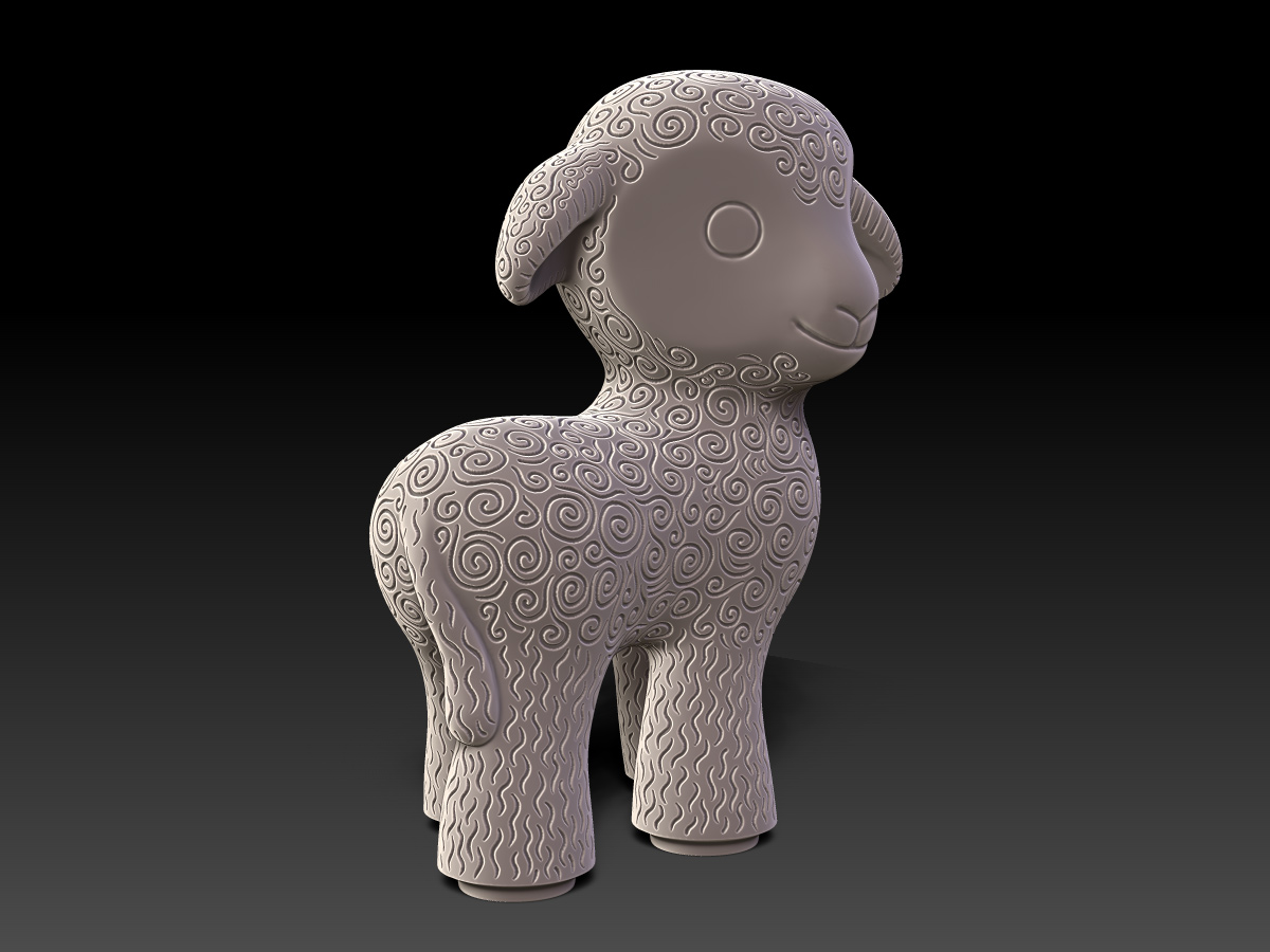 Lamb Figurine - 2