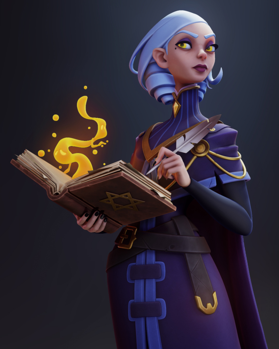 14_RogerAbello_Sorceress_CloseView