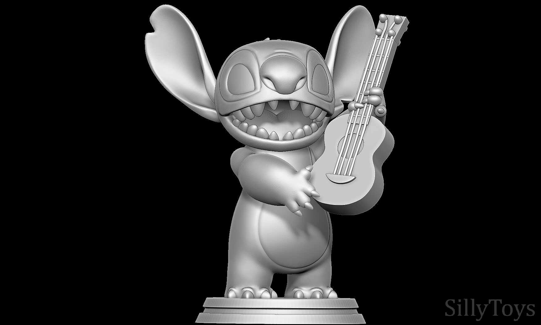 STL file Jumba - Lilo and Stitch 👽・3D printing design to download・Cults