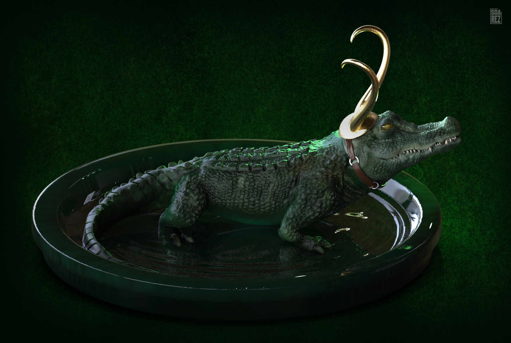 loki alligator plush