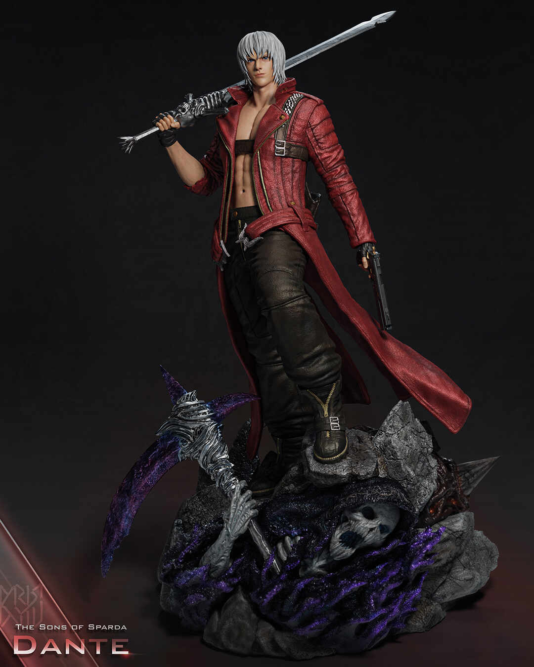 Dante from Devil May Cry - ZBrushCentral