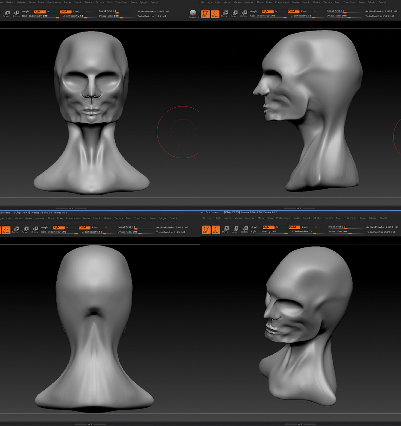 New to Zbrush, can someone help me out with my problem? ZBrushCentral