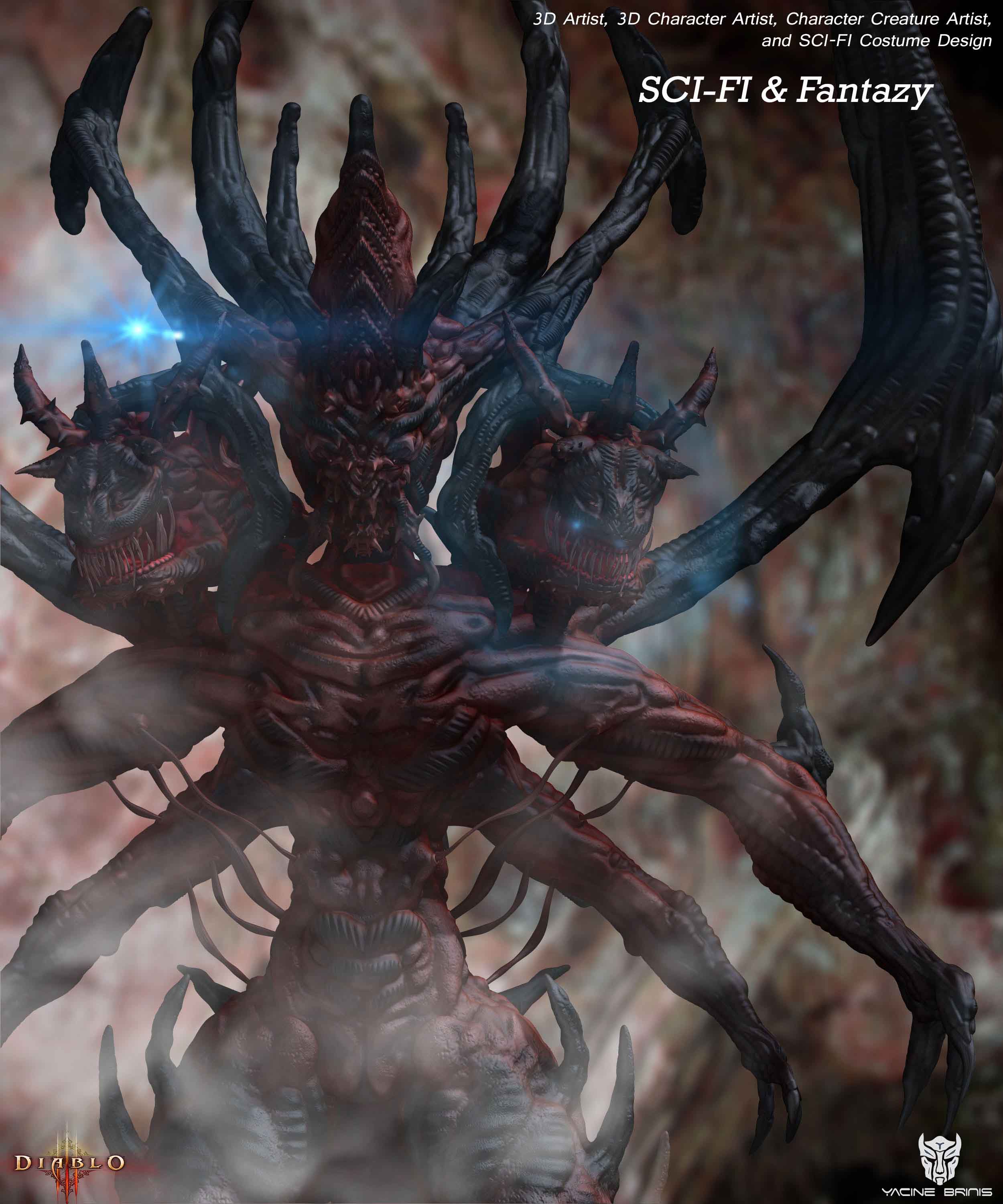 Final Image Diablo 3D Character Creature - Blizzard By Yacine BRINIS.jpg