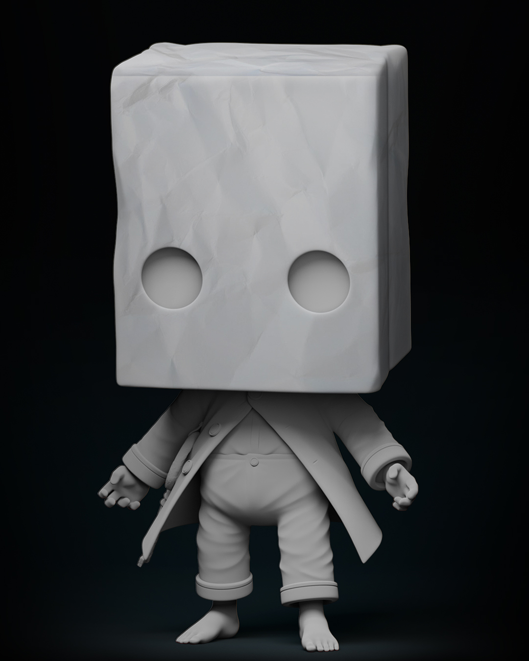 Mono Little Nightmares II - ZBrushCentral