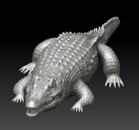 cocrodile skin zbrush