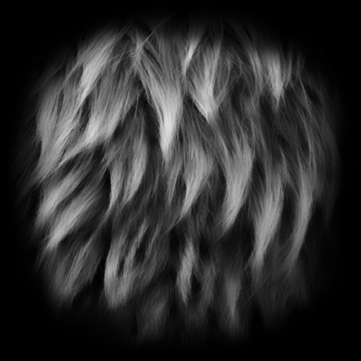 fur waves alpha zbrush