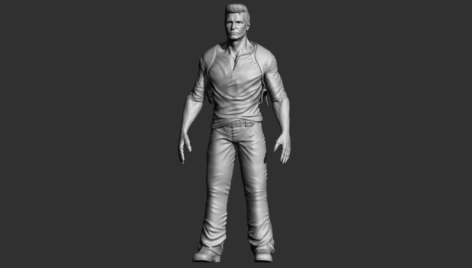 Nathan Drake Uncharted - ZBrushCentral