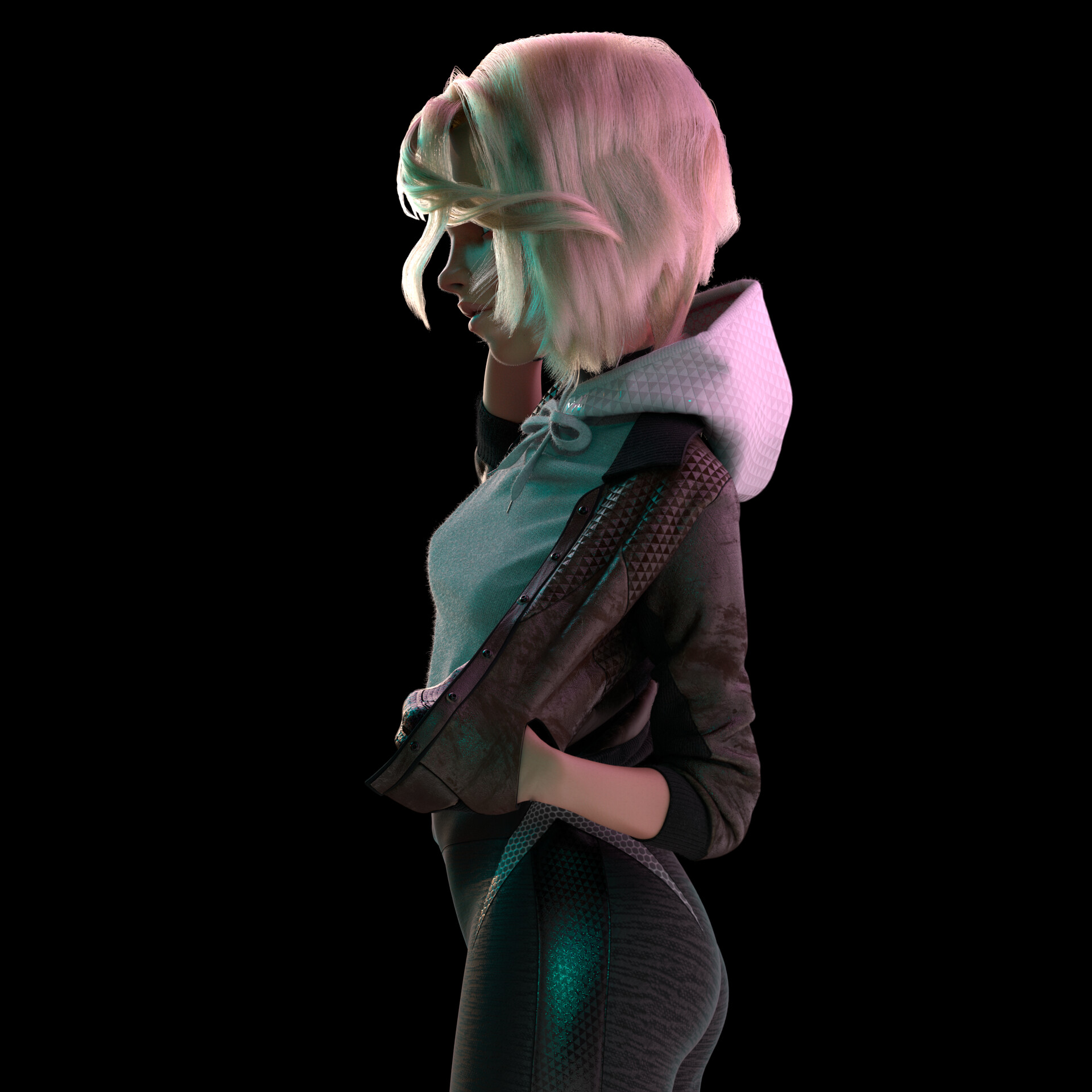 Sengoku Ghost Spider - Spider Gwen - ZBrushCentral