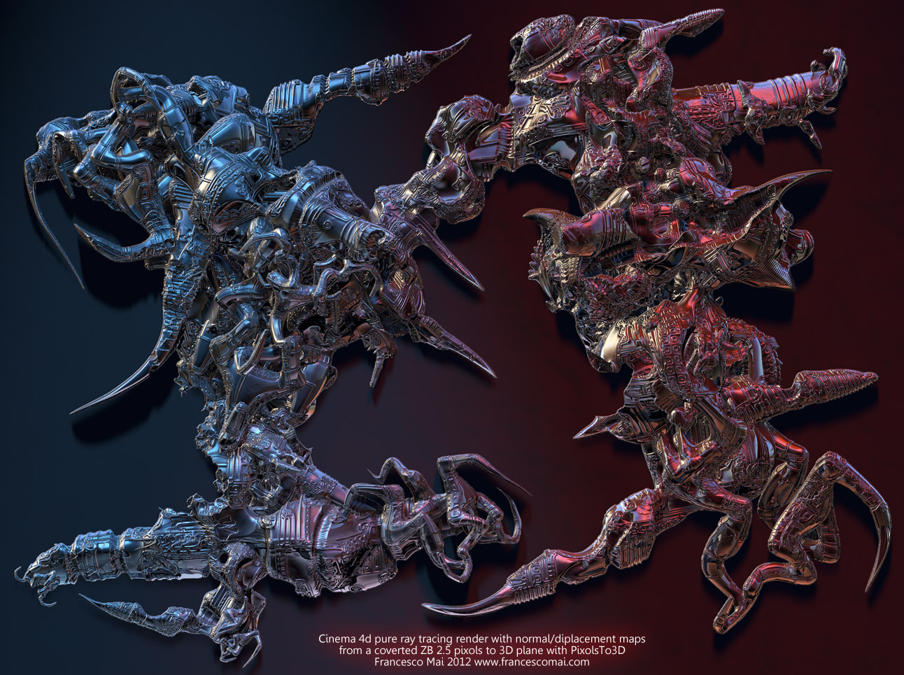 Duo argentato in Cinema 4d test spot light.jpg