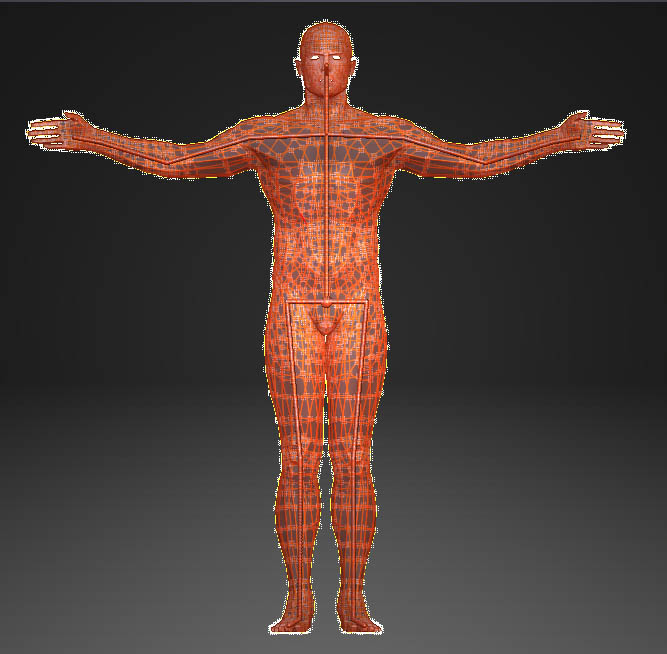 Rigging + Topology Glow original pose.jpg
