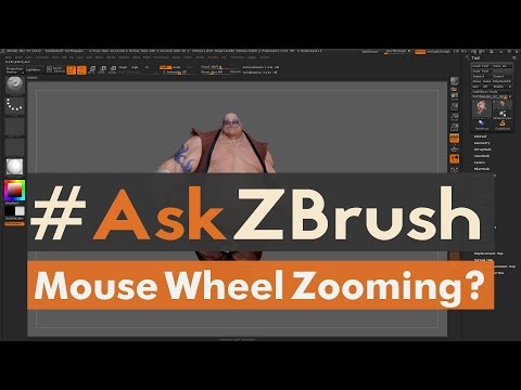 zbrush 2018 middle mouse button