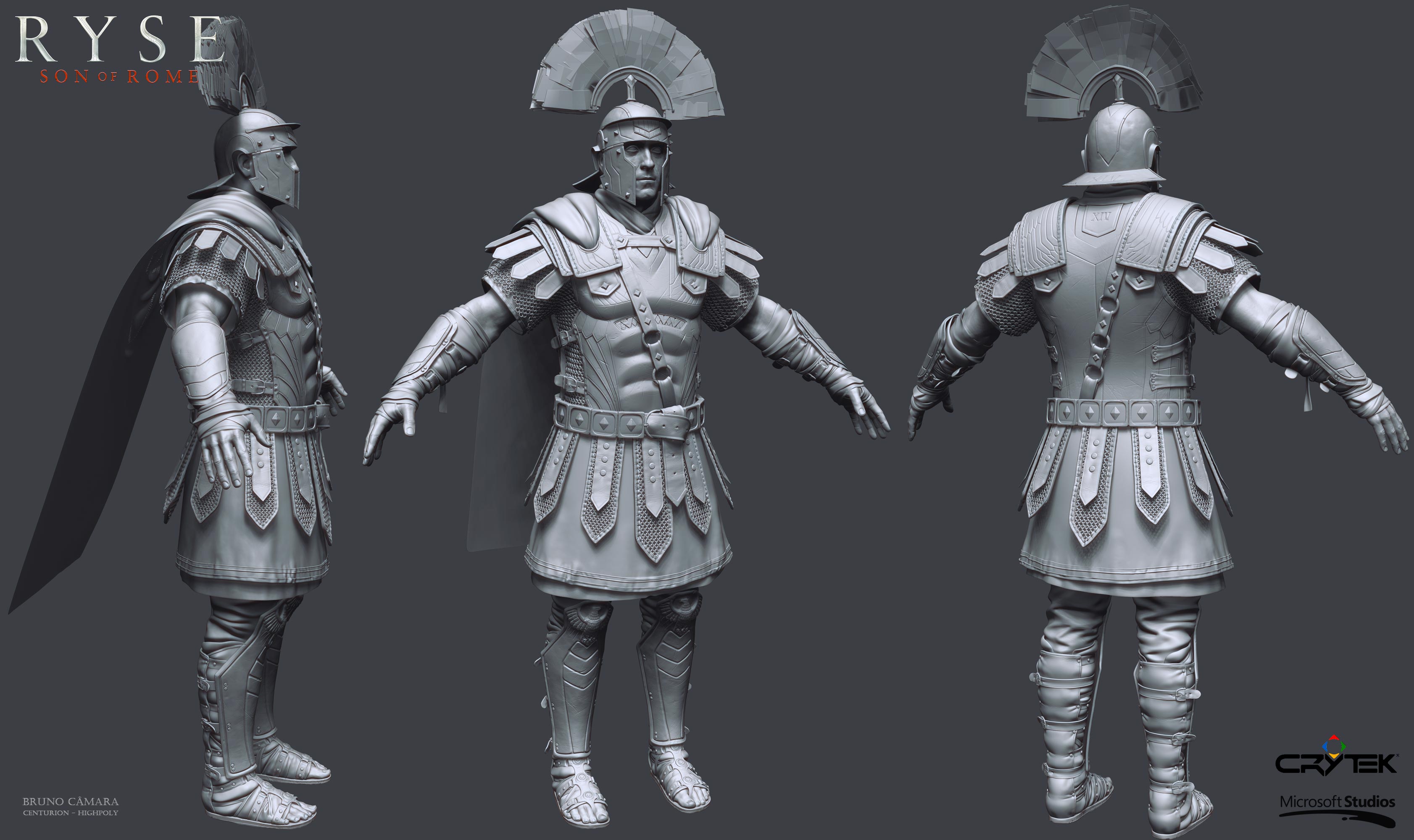 Ryse : Son of Rome - Character Art - - ZBrushCentral