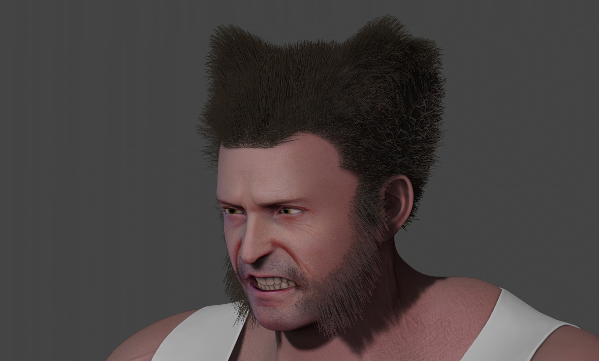 Wolverine hair