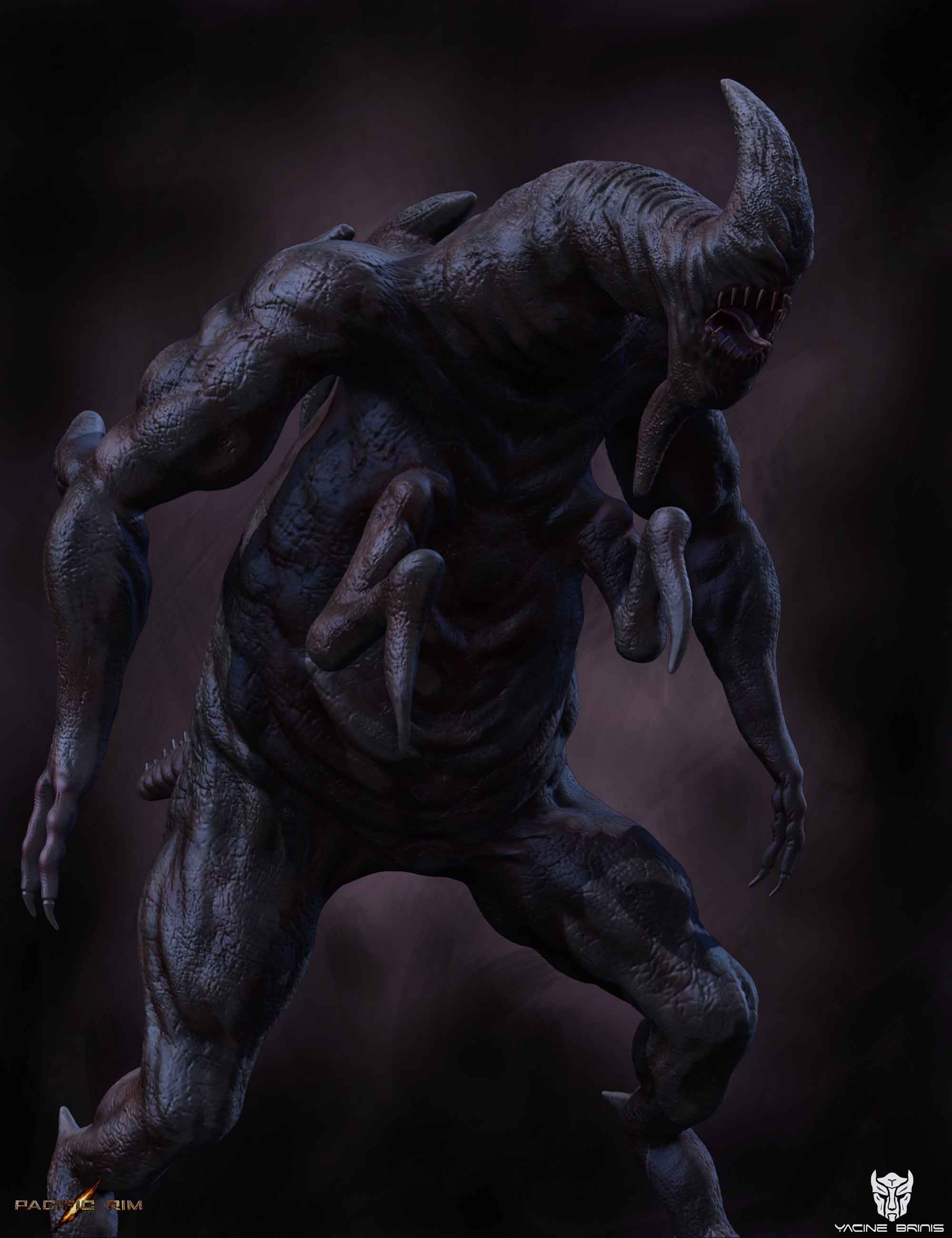 Concept Art, Kaiju Metavore, Pacific Rim, By Yacine BRINIS, 3D Character & Creature Artist.jpg
