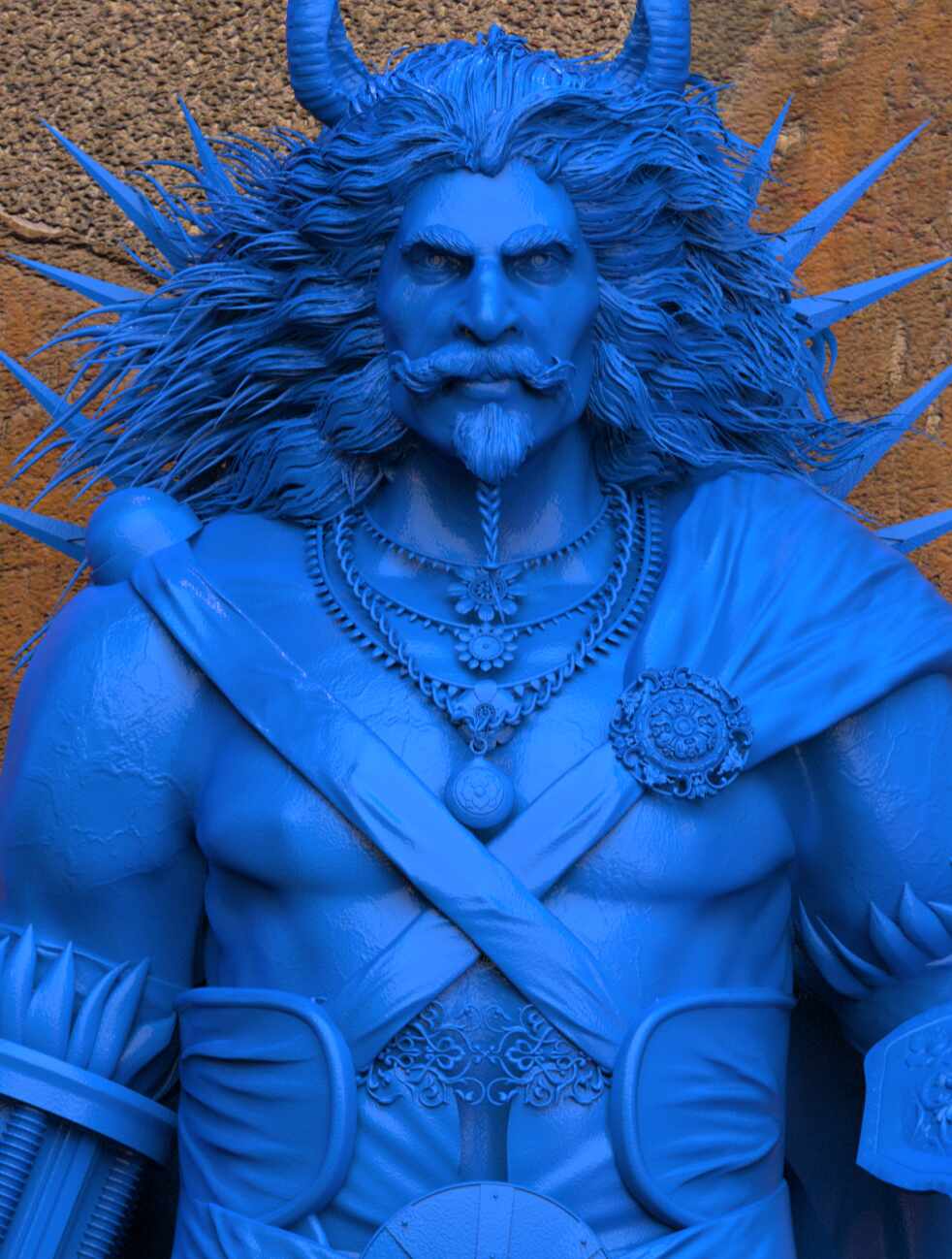 3D_Print_Demigod_Digital_Sculpture_SurajitSen_Feb2024AA