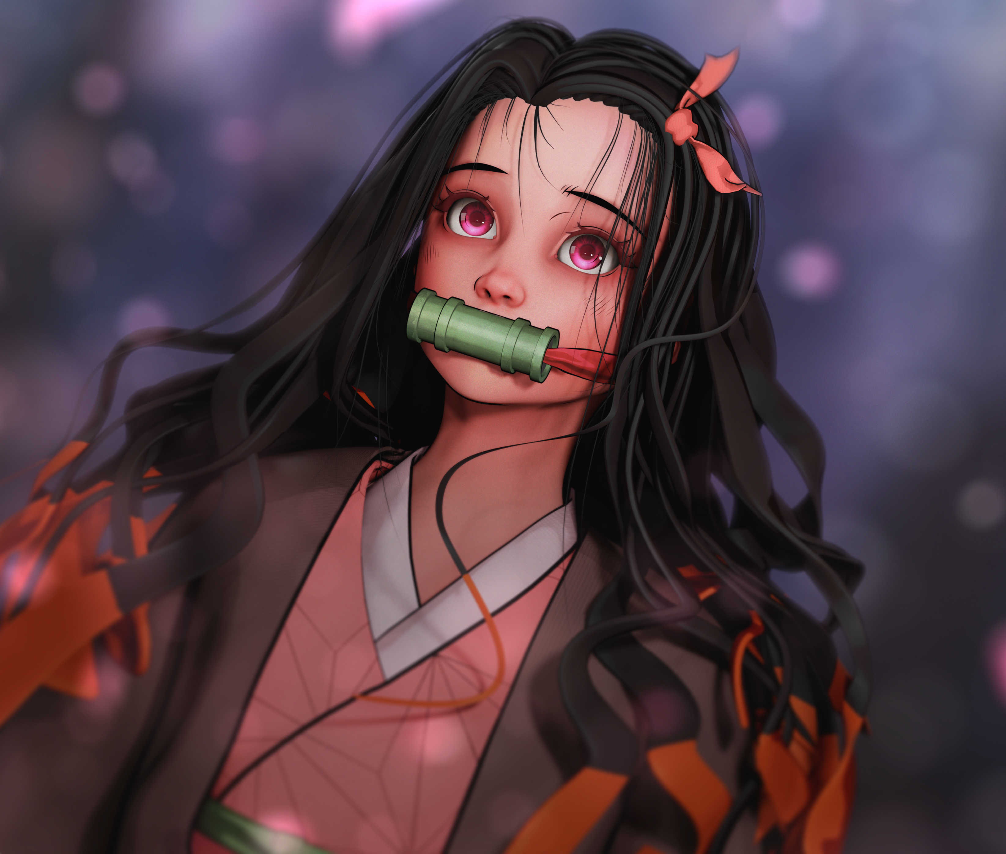 Nezuko Demon Slayer Fanart.