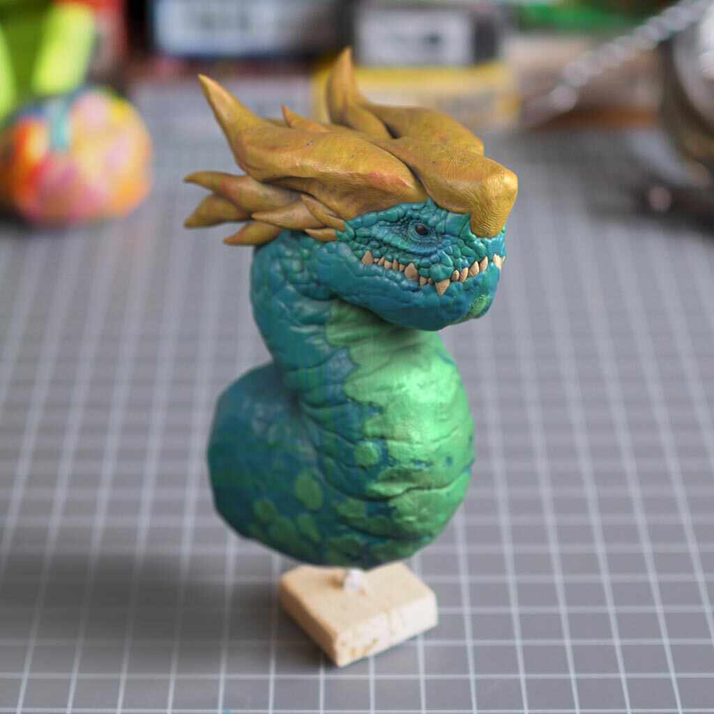 Clay Dragon Sculpting Tutorial