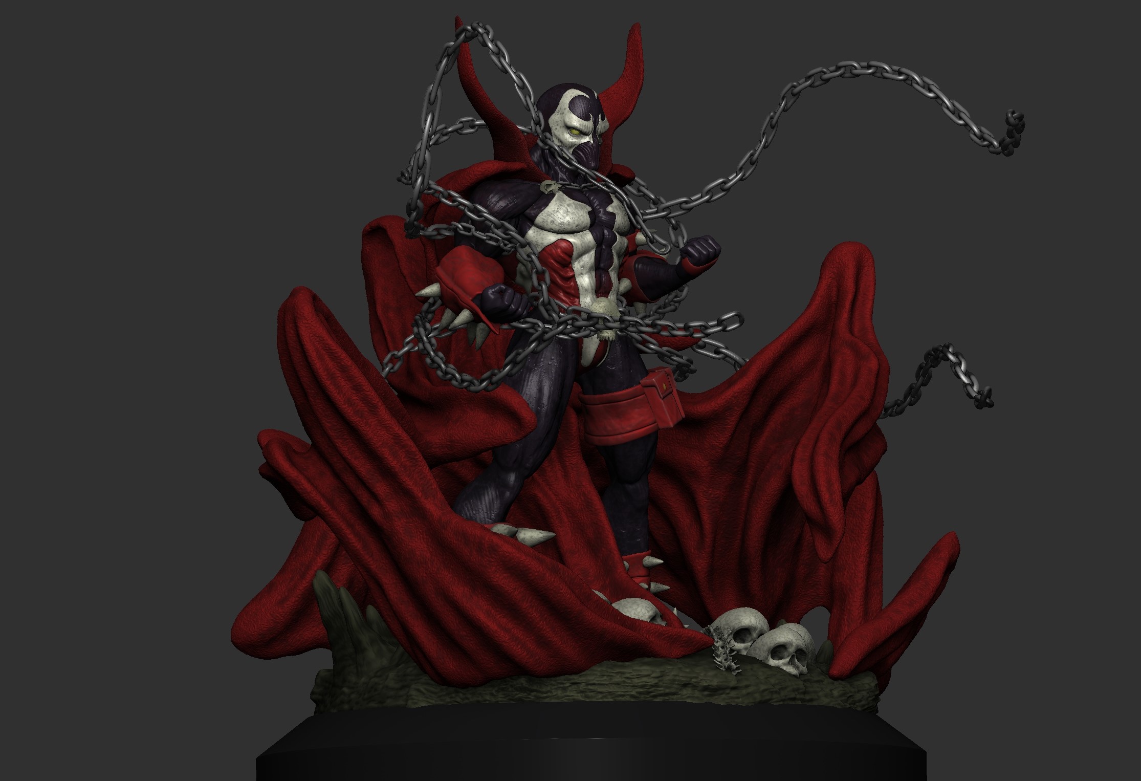 Spawn Fan Art - ZBrushCentral