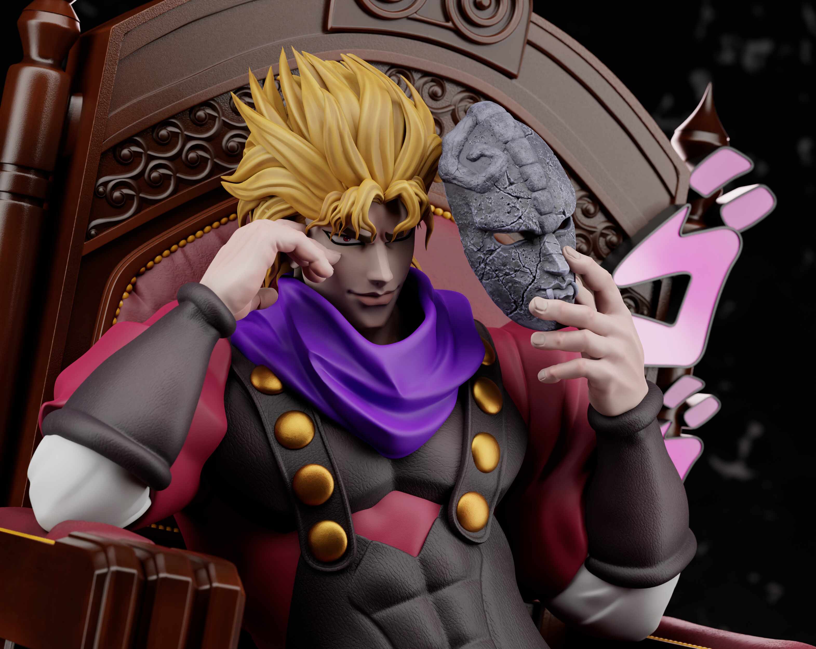 DIO BRANDO - JoJo Fanart - ZBrushCentral