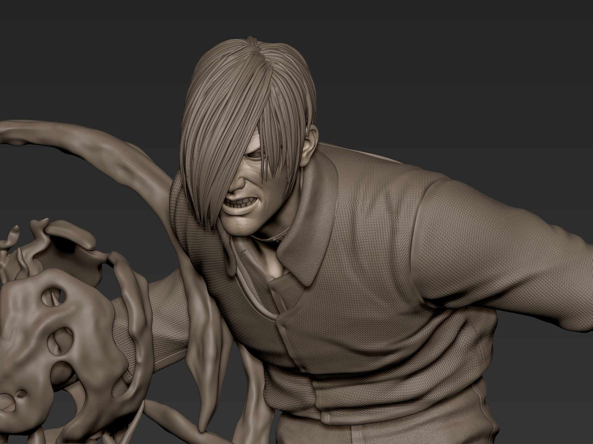 Iori Yagami - Fan Art - ZBrushCentral