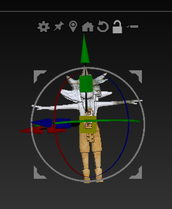 zbrush gizmo reset