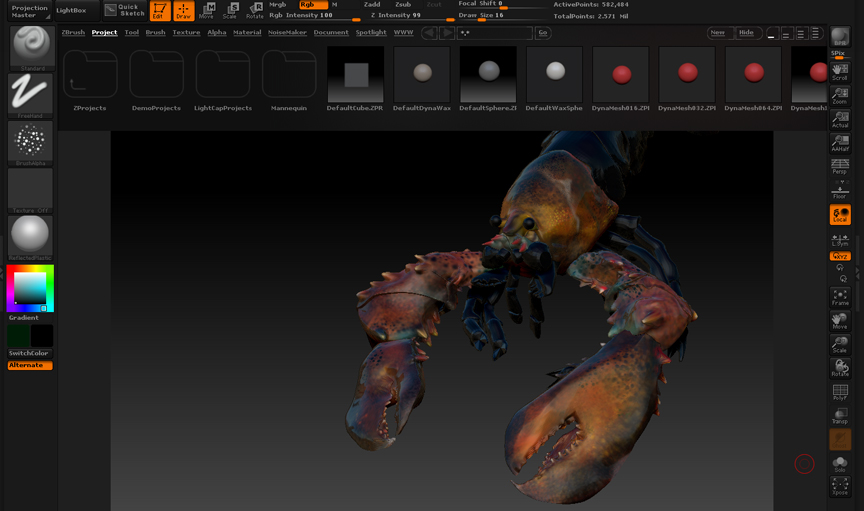 Lobster painting stage.jpg