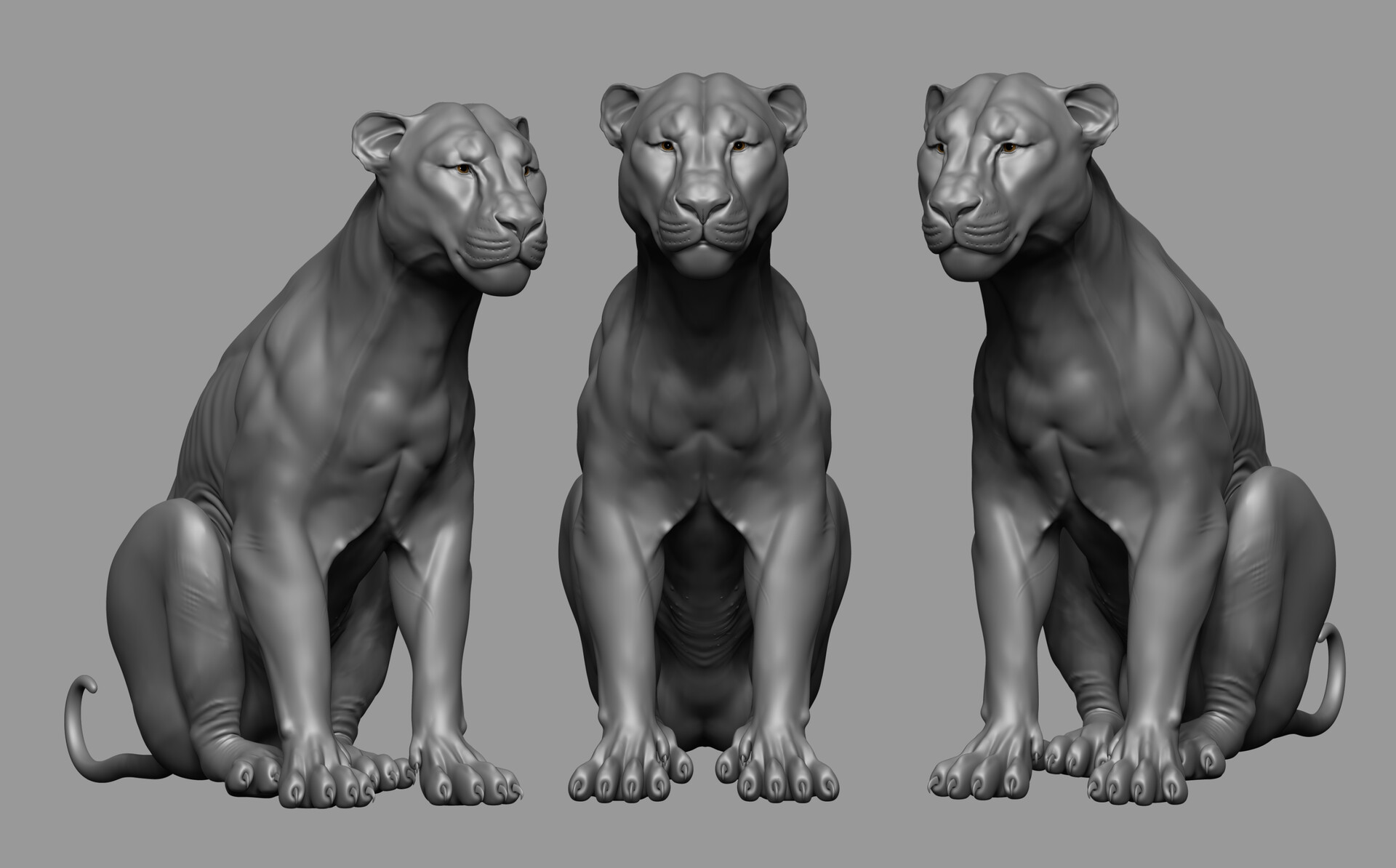 lion king mufasa zbrush