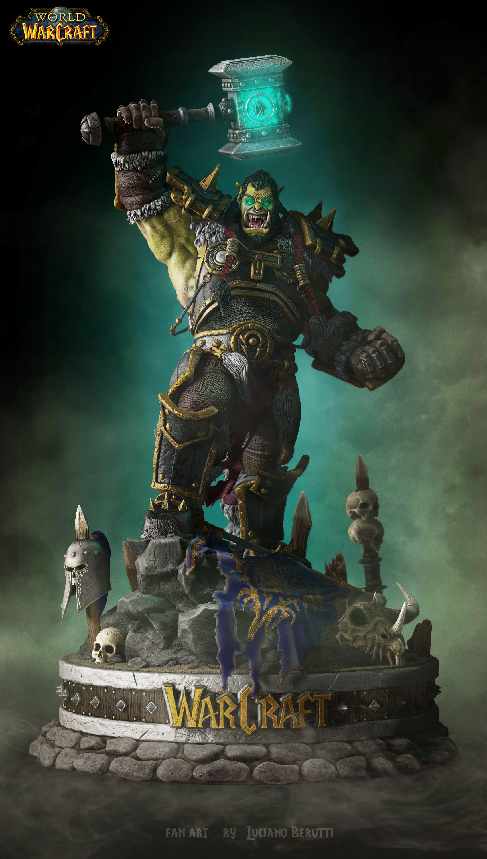 thrall wow zbrush