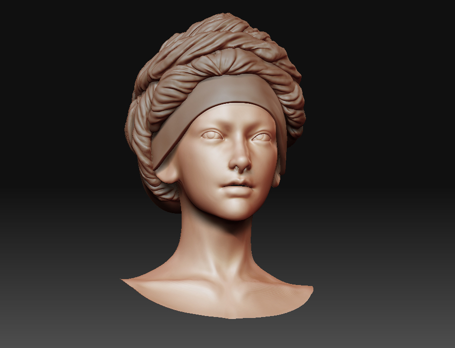 Girl With A Diamond Earring ZBrushCentral