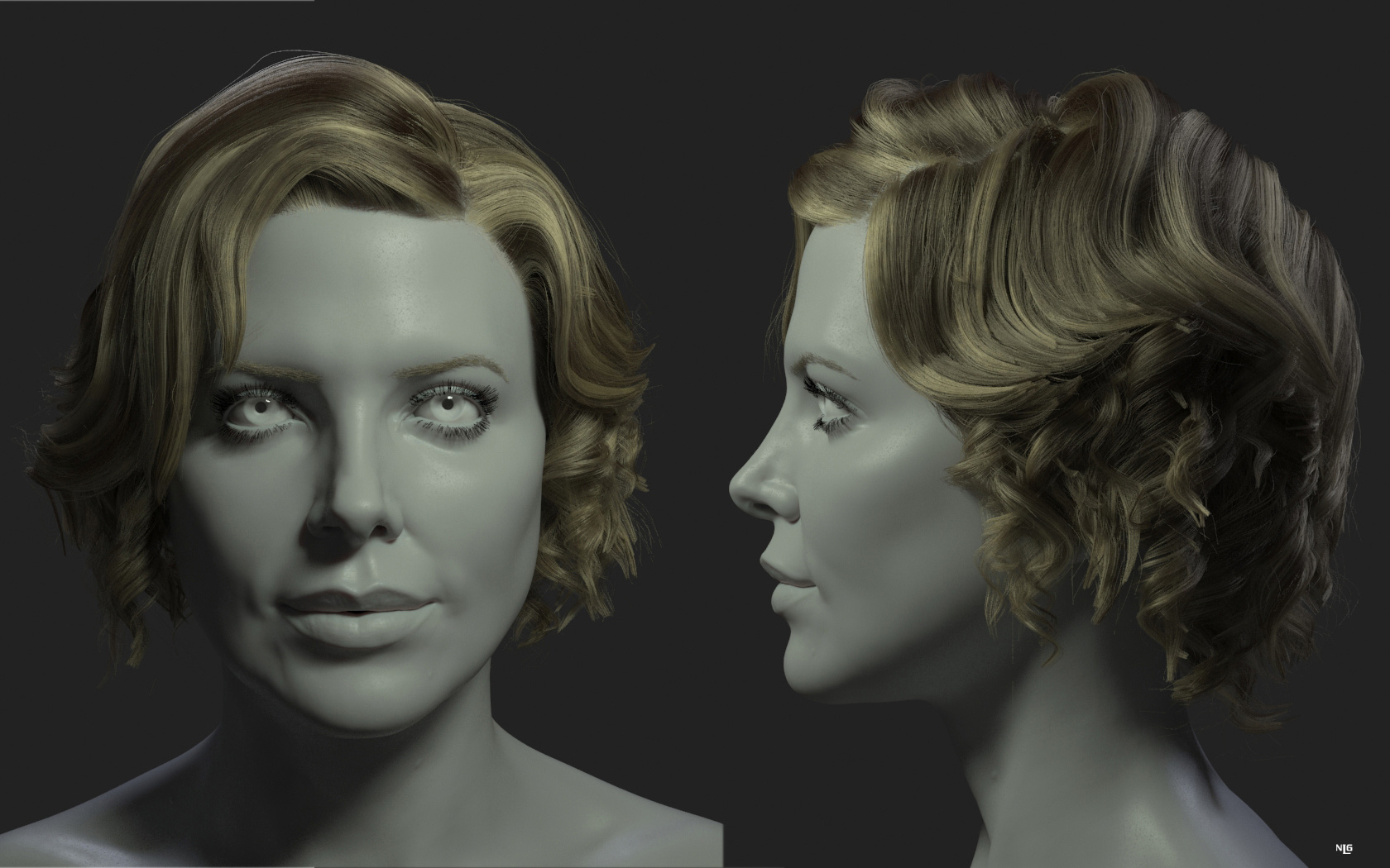 pluralsight creating long hair using fibermesh in zbrush