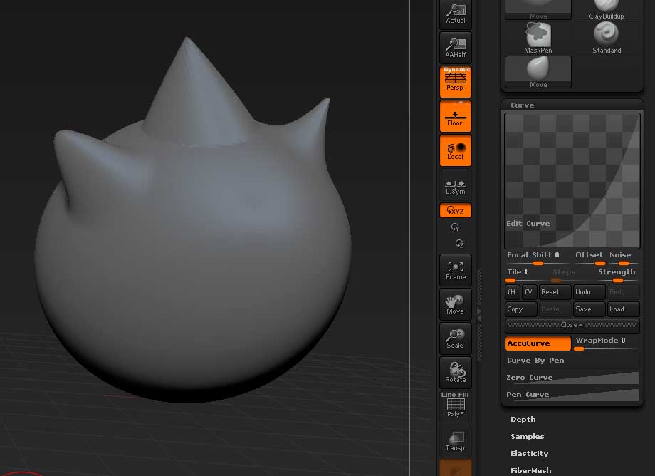 how to make the move brush bigger zbrush