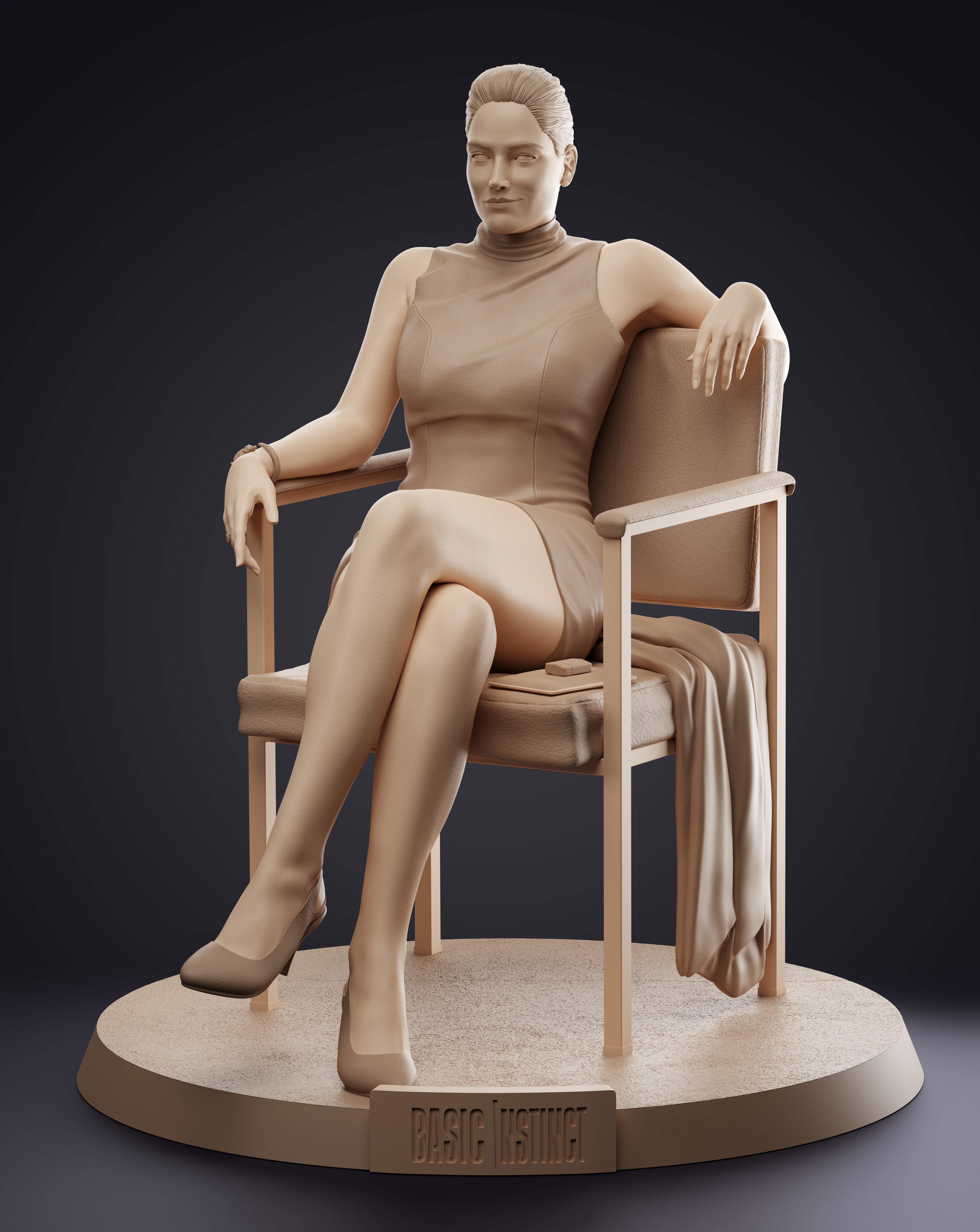 Sharon Stone Basic Instinct Zbrushcentral