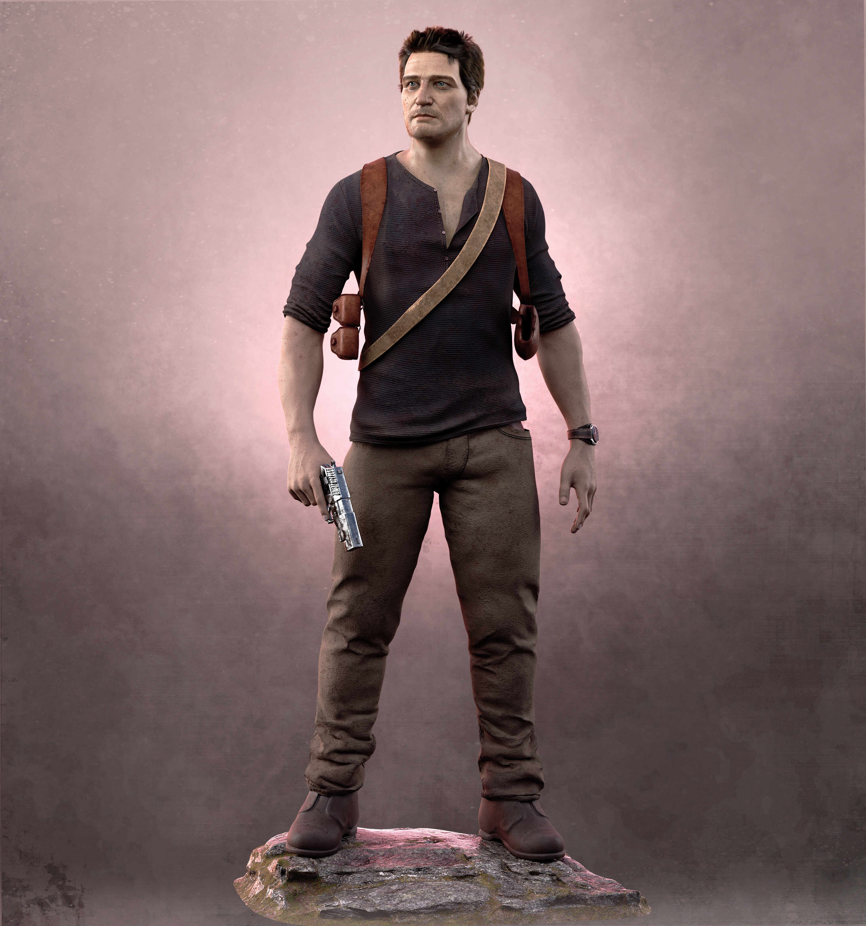 Nathan Drake Uncharted - ZBrushCentral