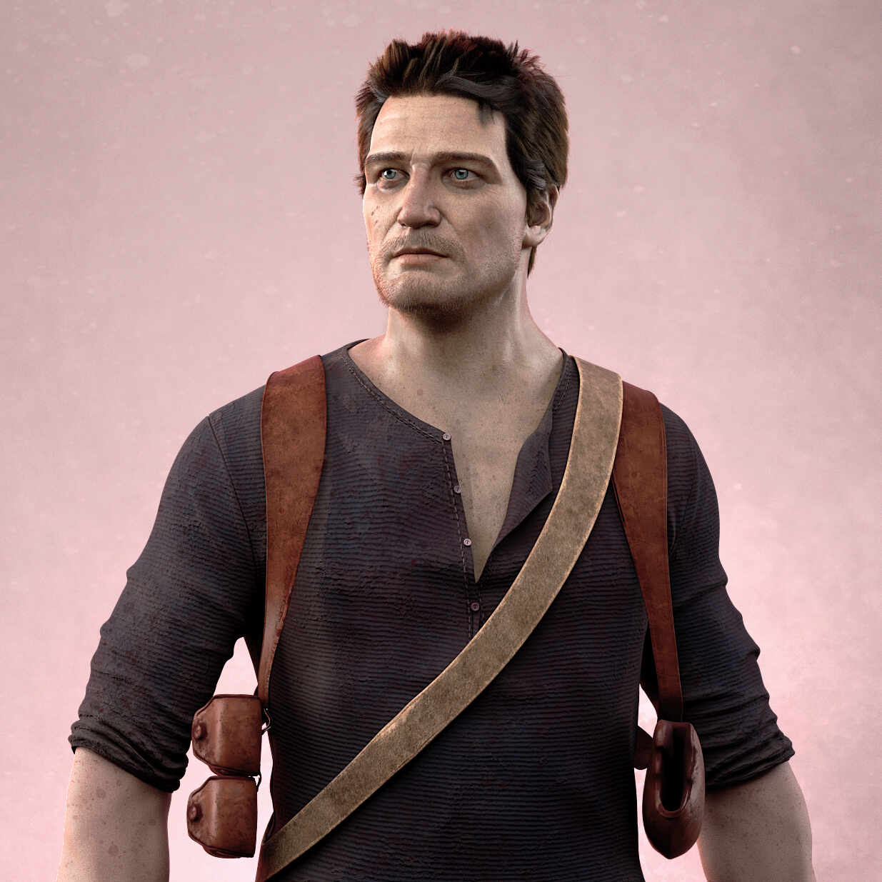 Nathan Drake Uncharted - ZBrushCentral