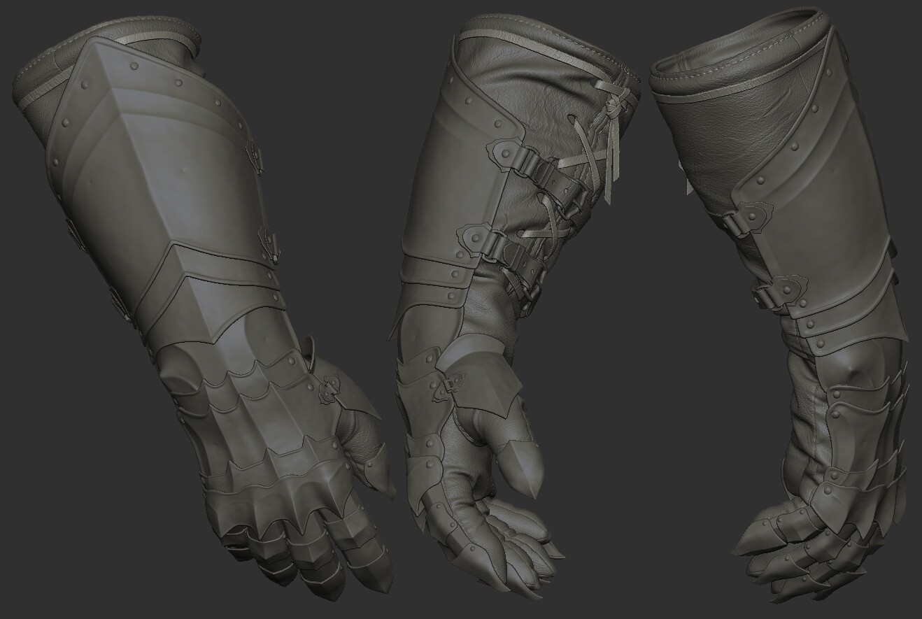 Gauntlet zbrushcentral