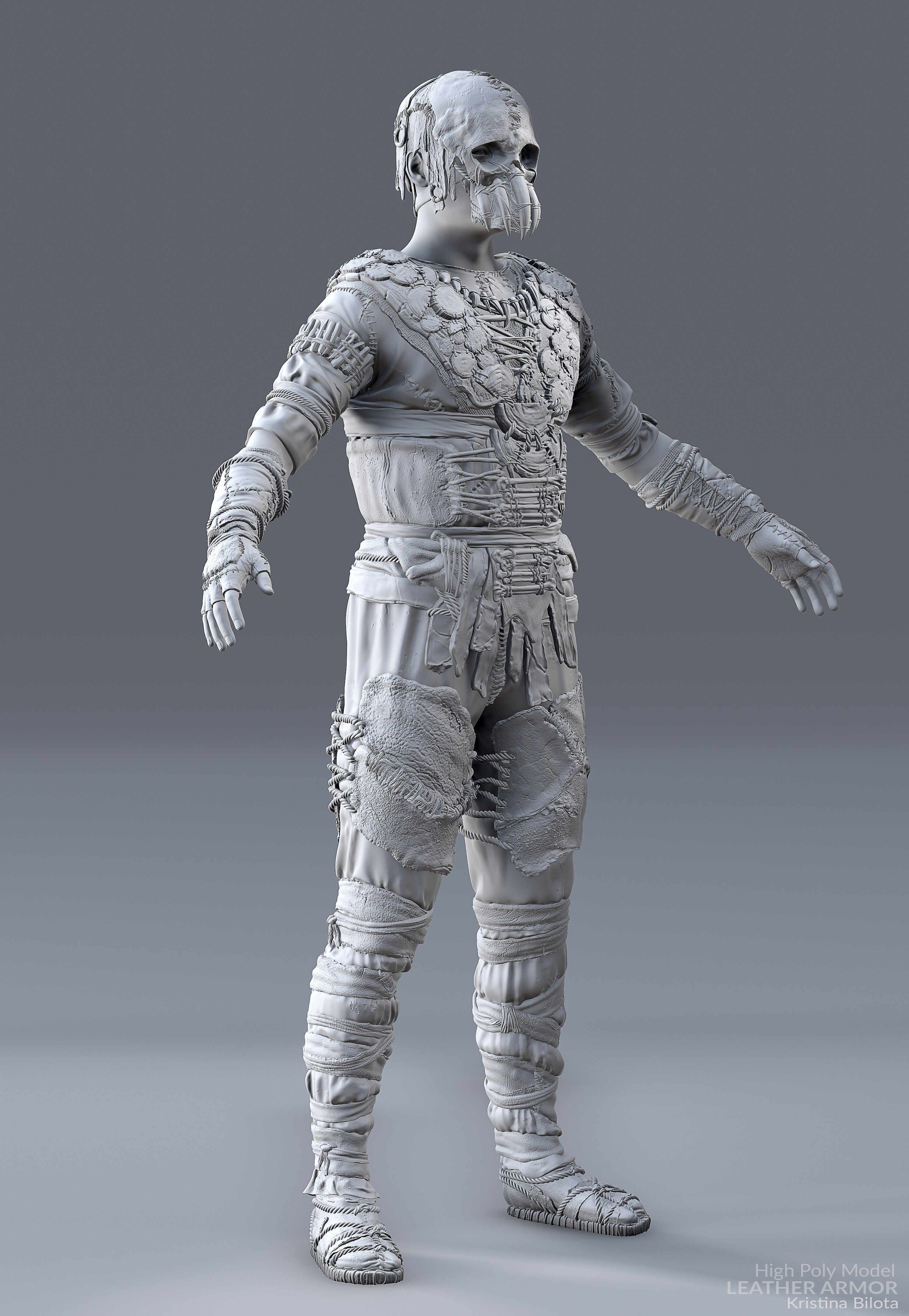 texturing armor zbrush