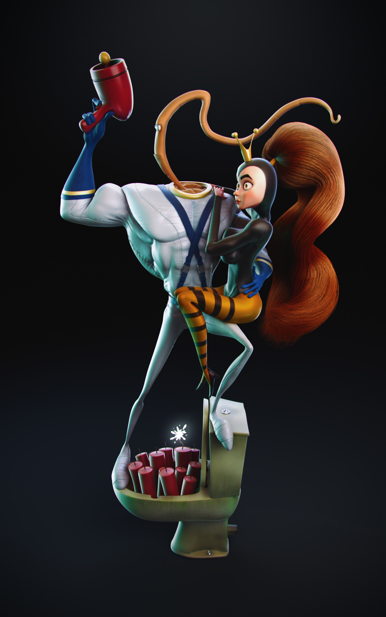 earthworm jim zbrush